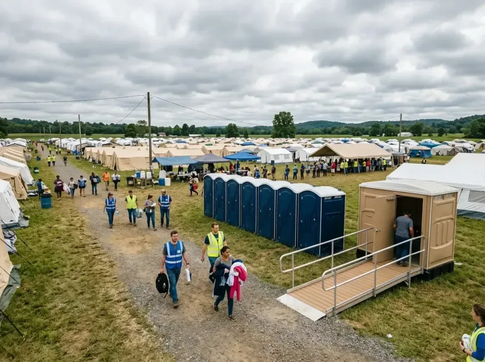 disaster-relief-camp-restrooms-010 — frequently asked questions, Dumpster & Portable Bathrooms Rental in West Whittier-Los N…